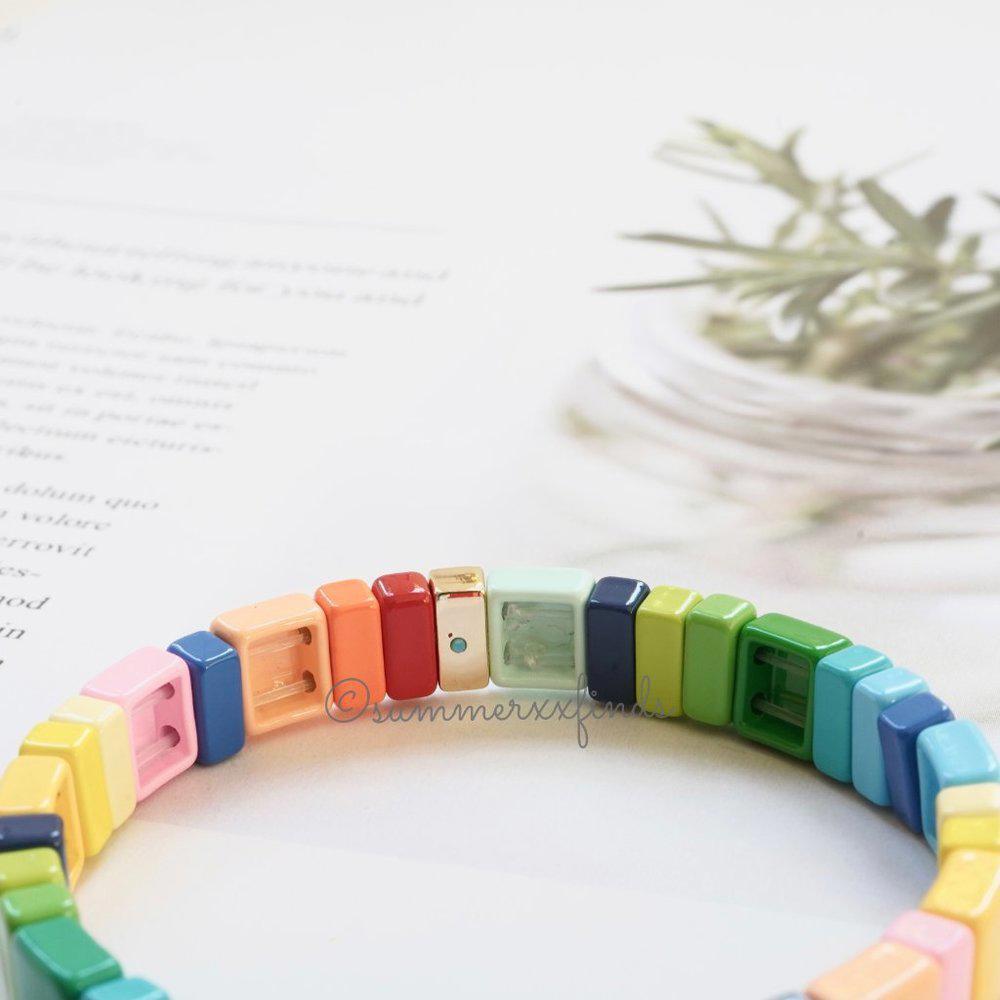Roxanne Assoulin Alphabet Soup Bracelet Heart - Picture 3 of 4